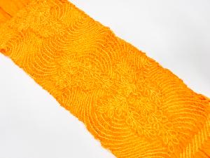 正絹　絞り　帯揚げ